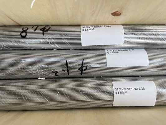 Implants Material ISO 5832-1 EN 1.4441 Stainless Steel Sheets Wires And Round Bars