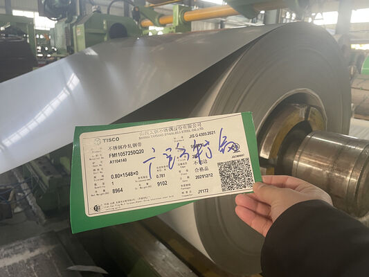Martensitic AISI 410 and 420 Cold Rolled Stainless Steel Strip Coil