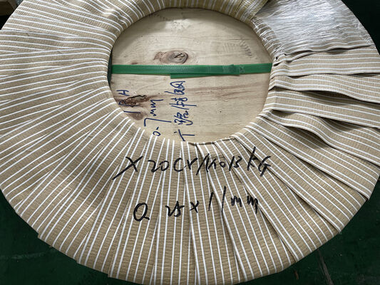 X20CrMo13KG Special Steel Strip Cold Rolled Annealed Bright Finish Cut edge