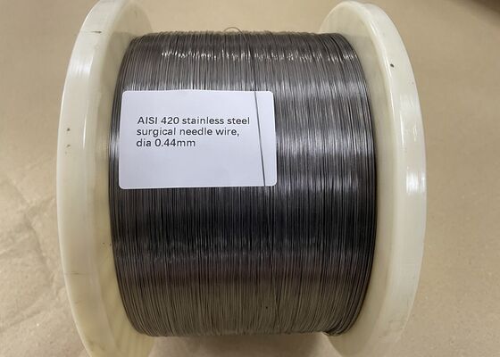 Cold Drawn Stainless Steel Wire In Coil Grade AISI 420 For Needles