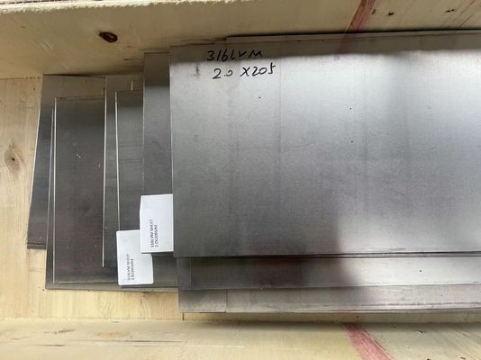 1.4441 Stainless Steel Sheets 316LVM Plates ASTM F139 ISO 5832-1