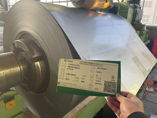 Stainless EN 1.4006 SUS410 Cold Rolled Steel Strip In Coil